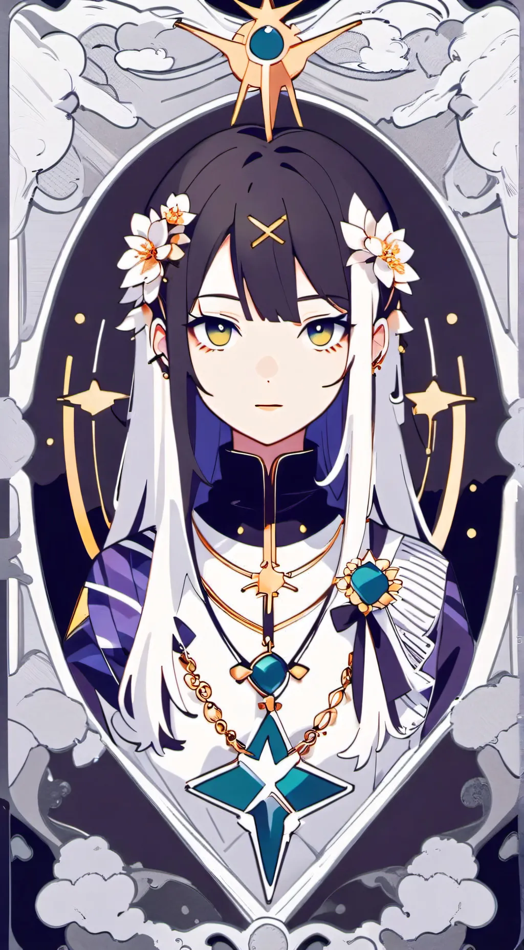 ai character: Planet hate u 7 background