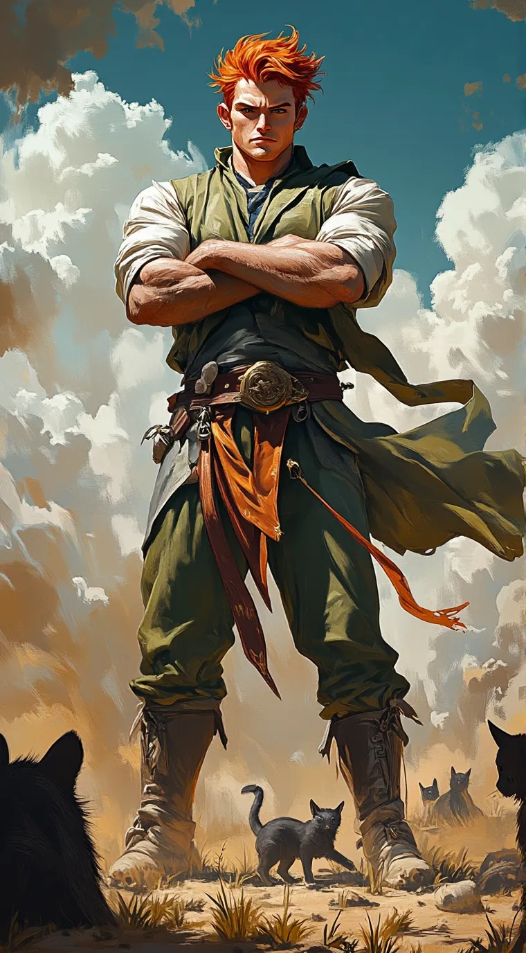 ai character: Redo 3  background