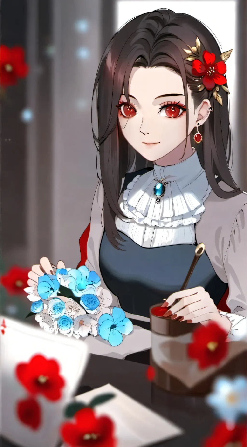 ai character: linna background