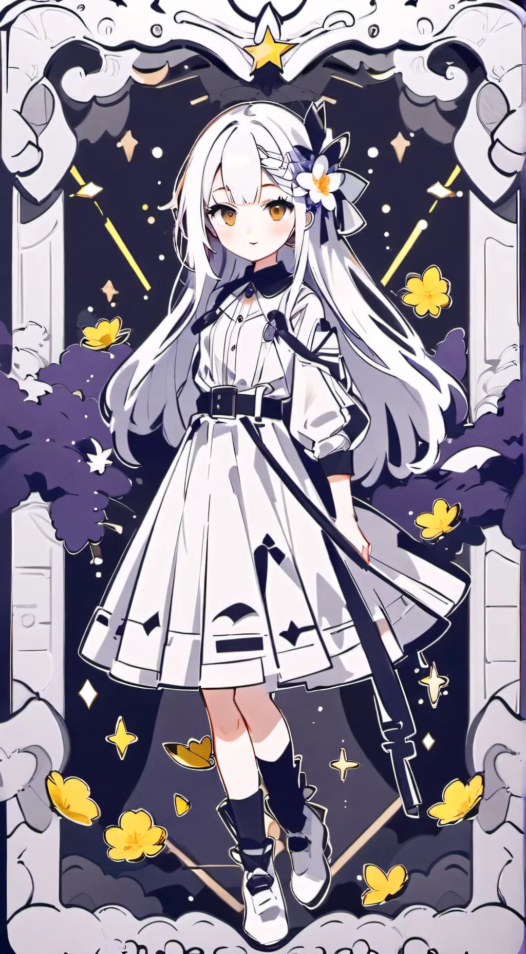 ai character: emily background