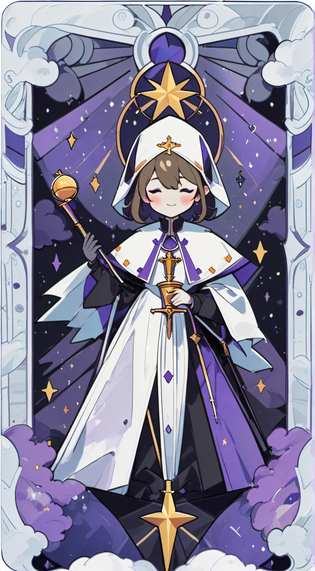 ai character: Sebastian Solace! background