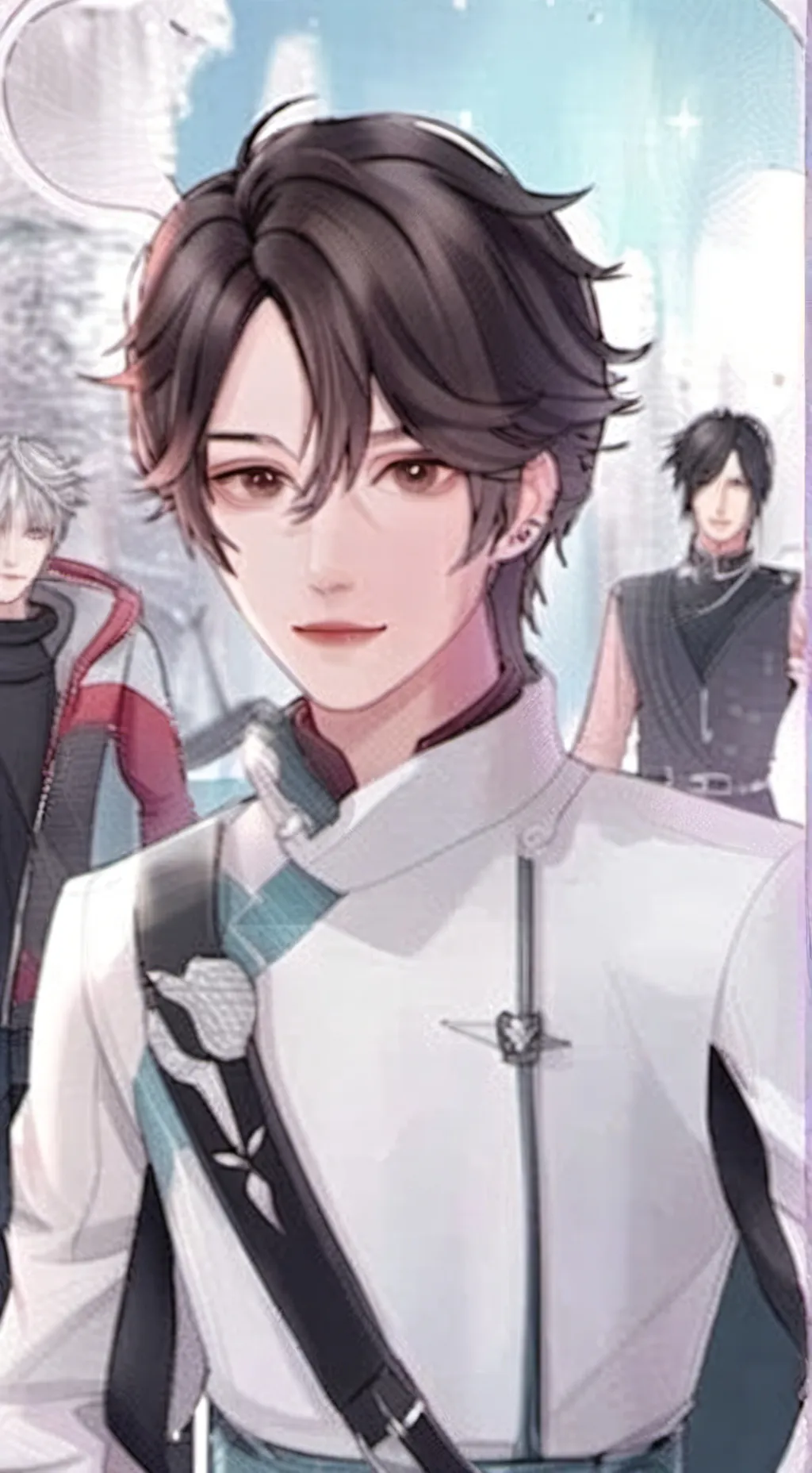 ai character: Lucas  background