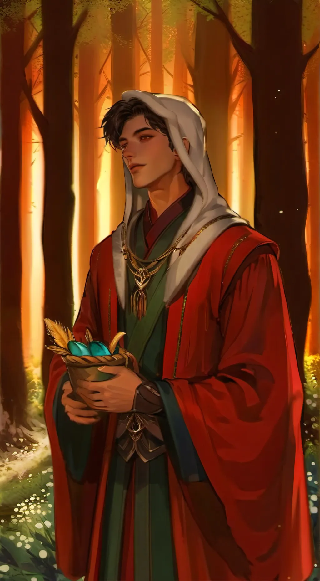 ai character: Ranold background