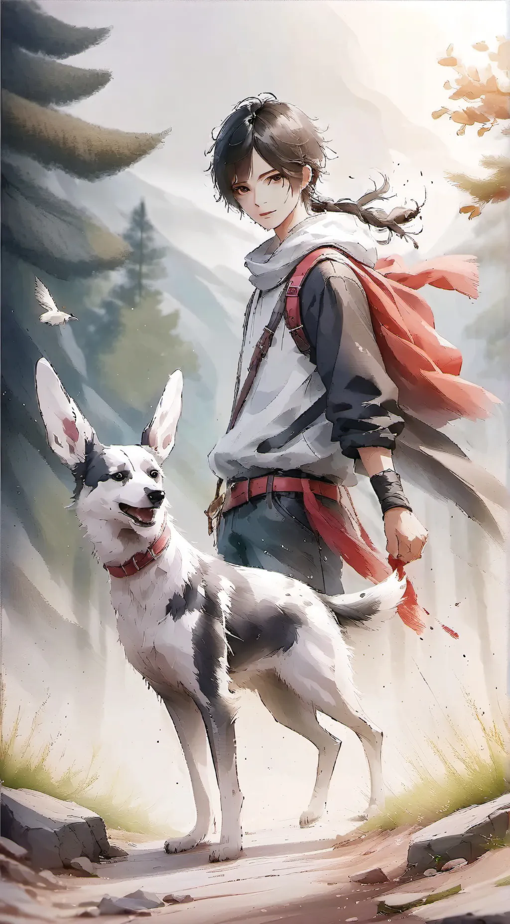 ai character: ❤️nexo❤️ background