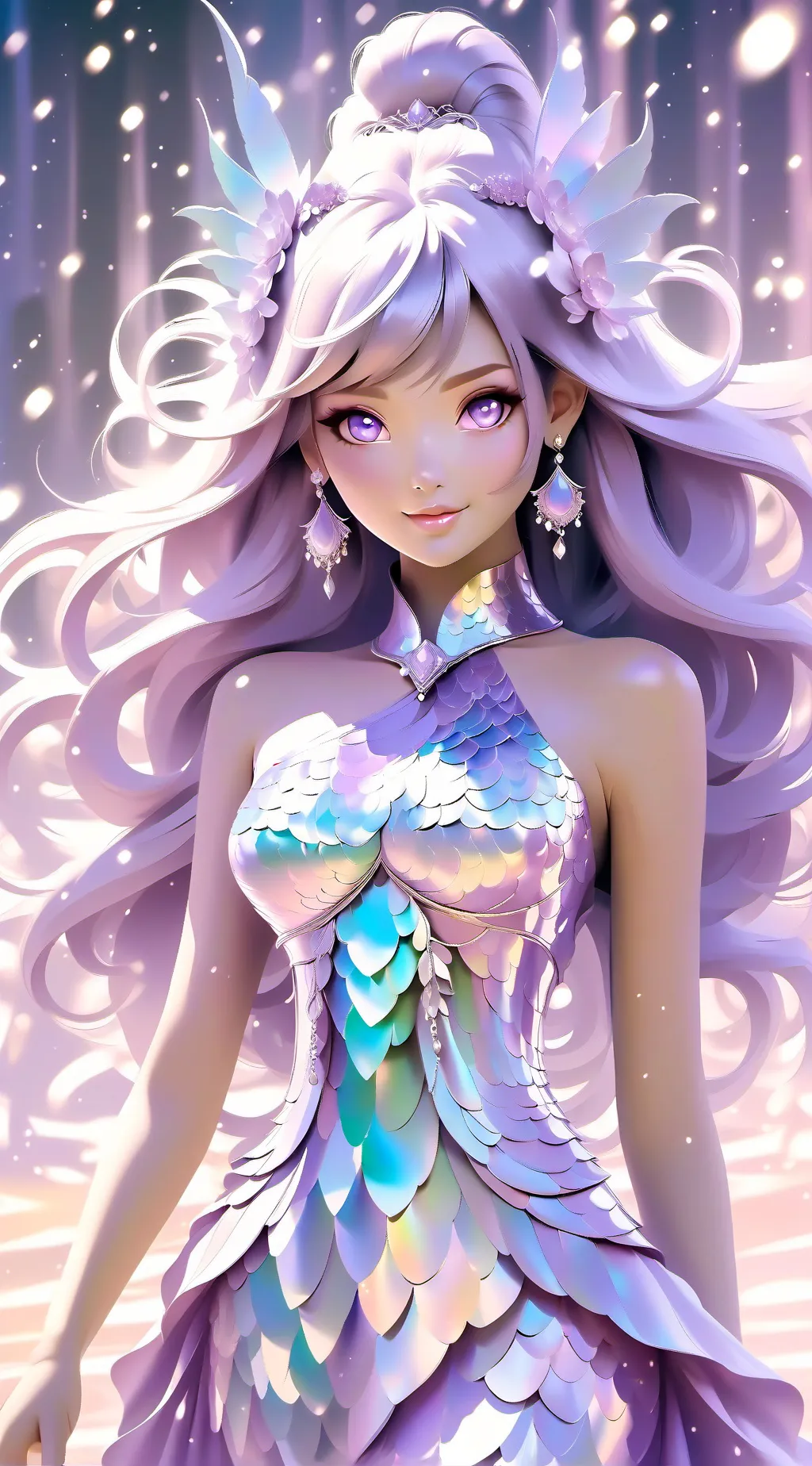 ai character: controladora background