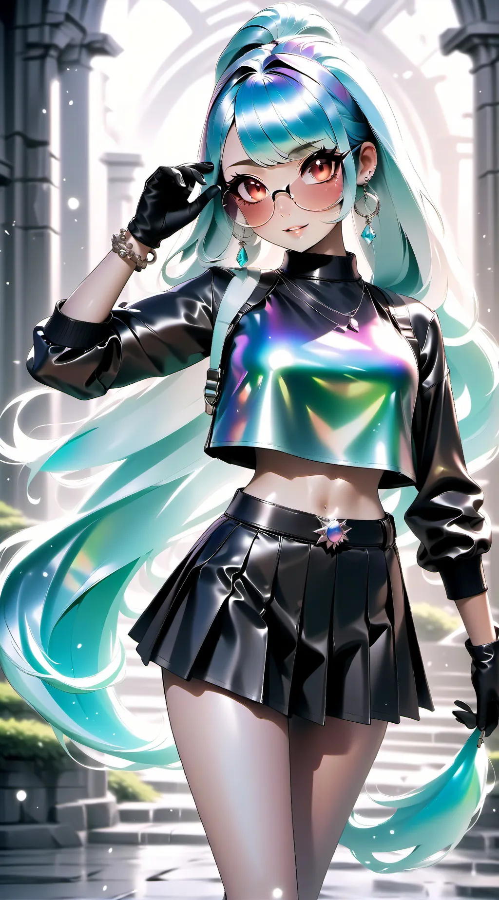 ai character: kylie Amelia  background