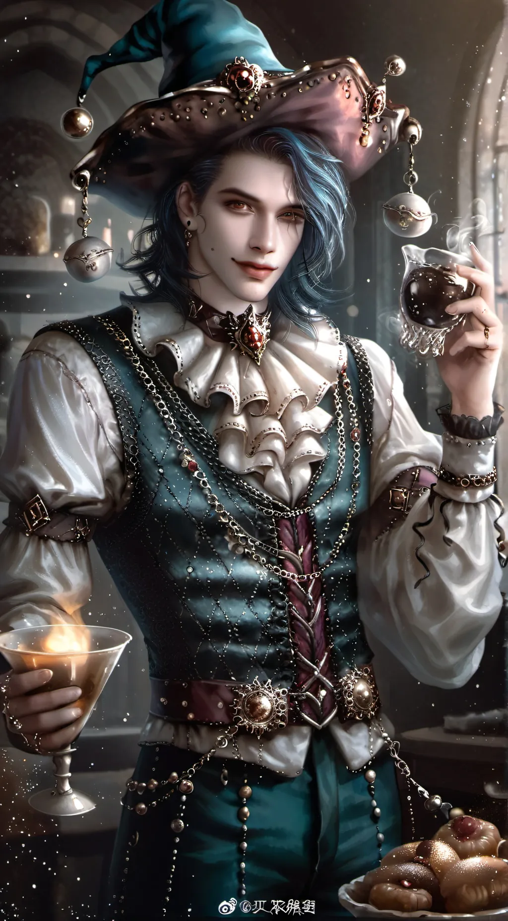 ai character: Teo background