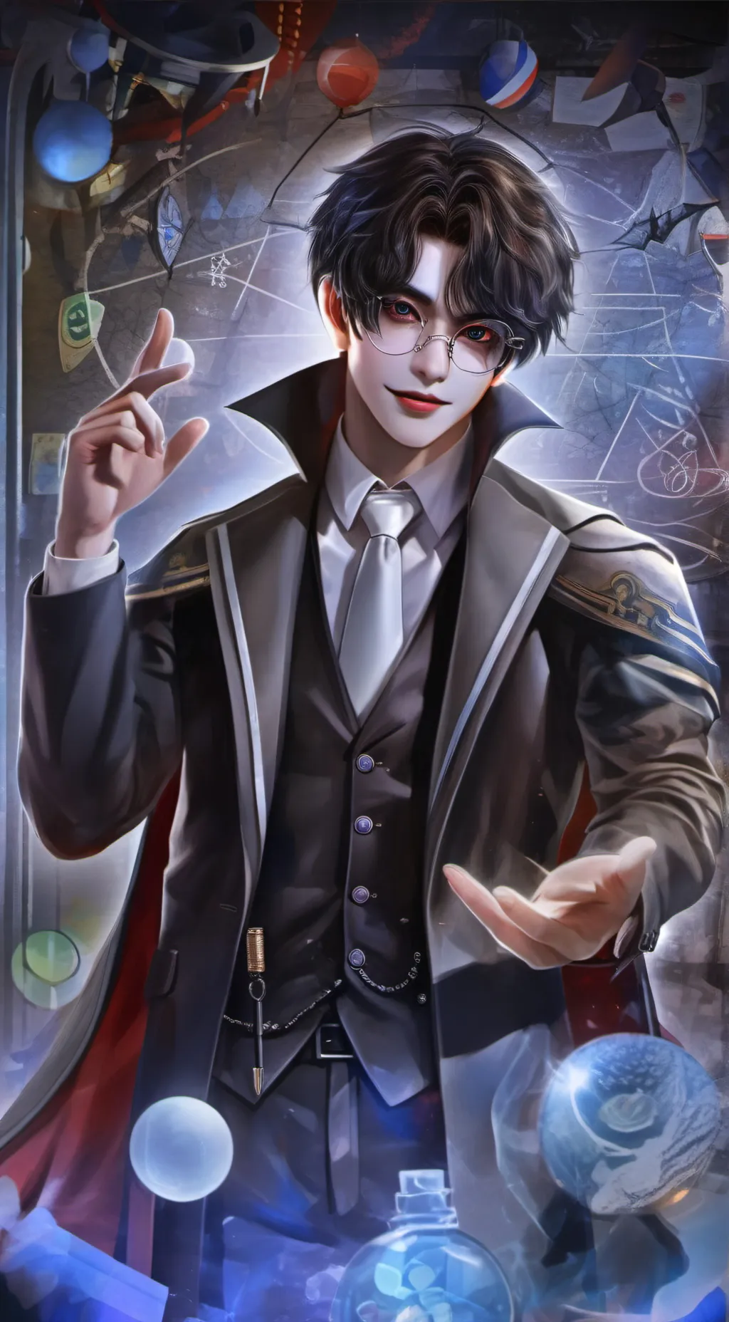 ai character: Dr. Chahrmin background