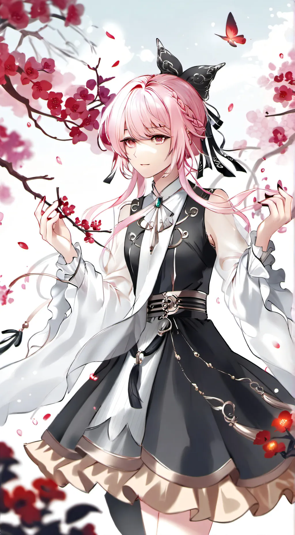 ai character: аня background