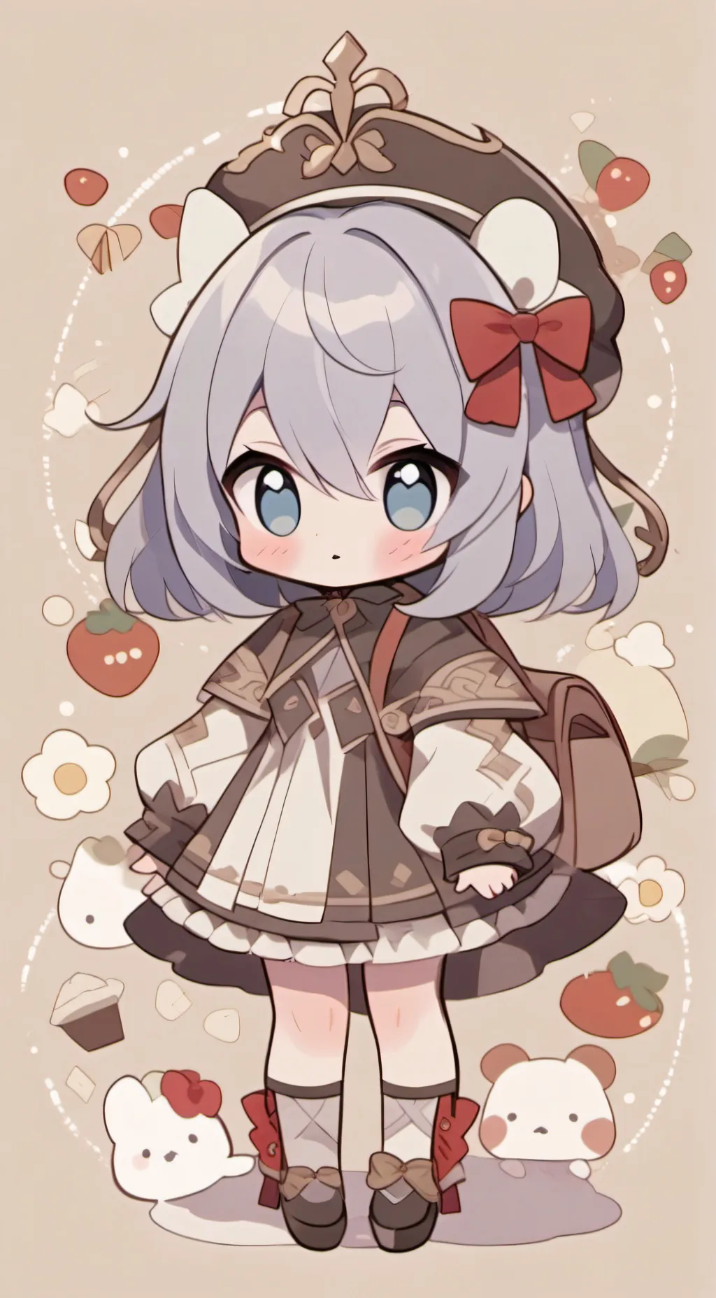 ai character: Сира  background