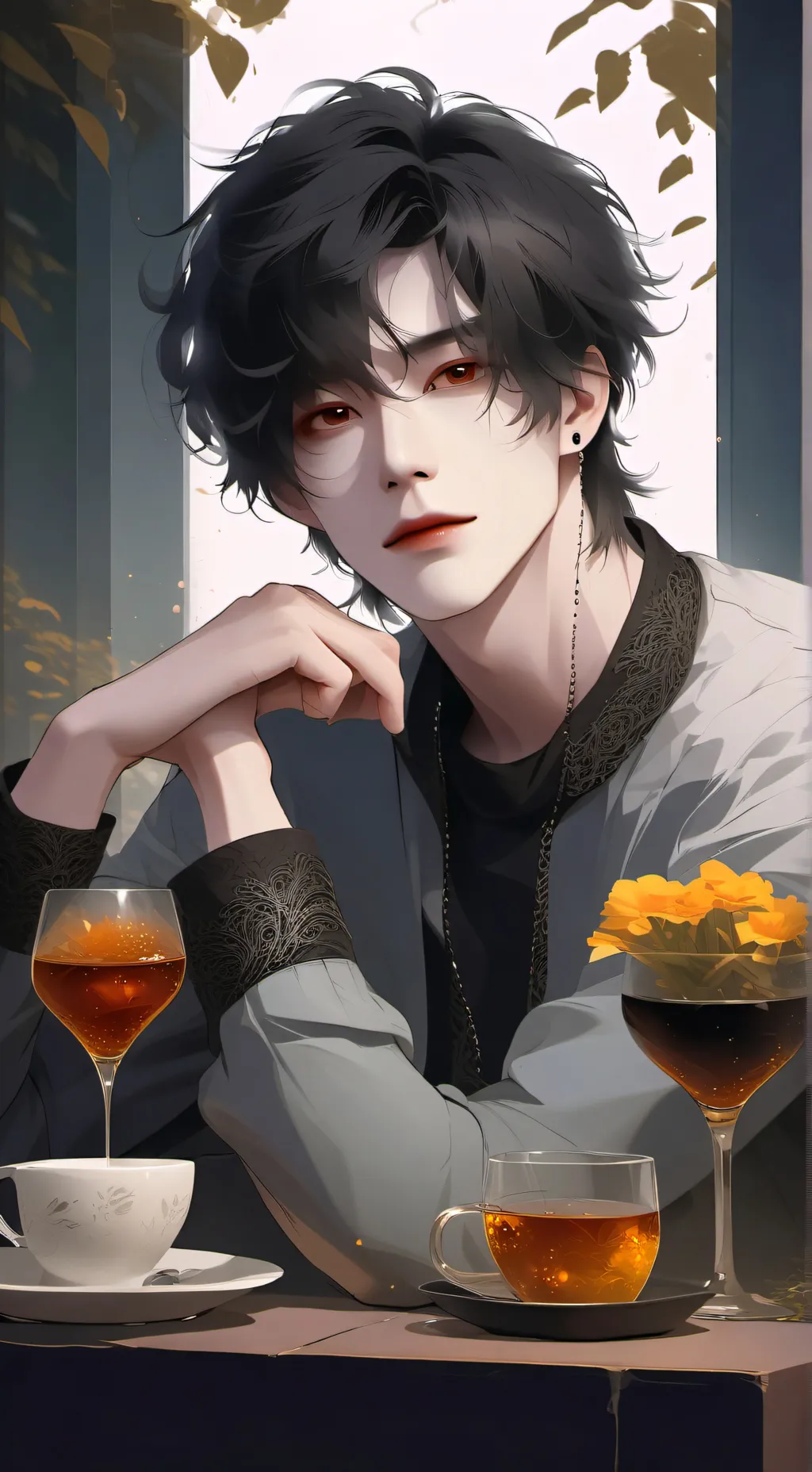 ai character: Baeh background