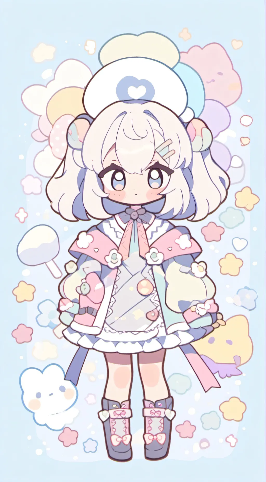 ai character: Enternal sugar C. background