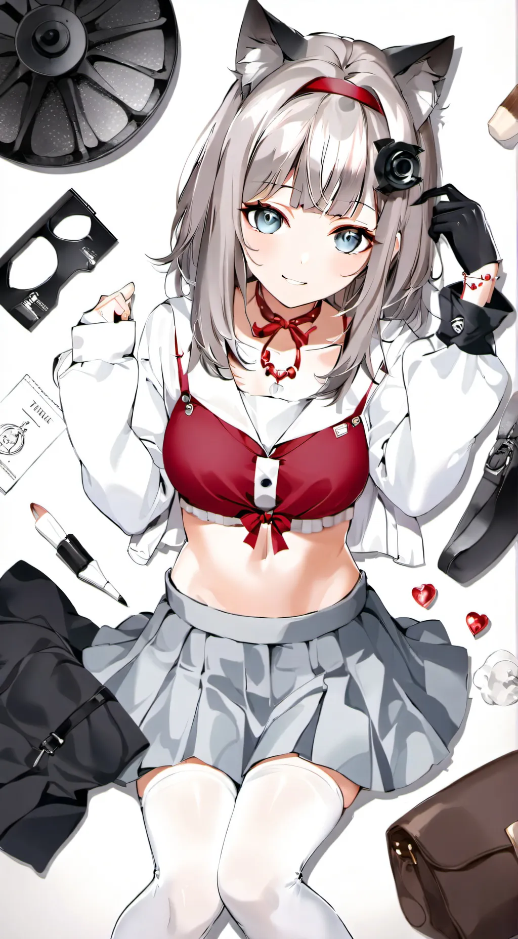 ai character: Tu gatita background