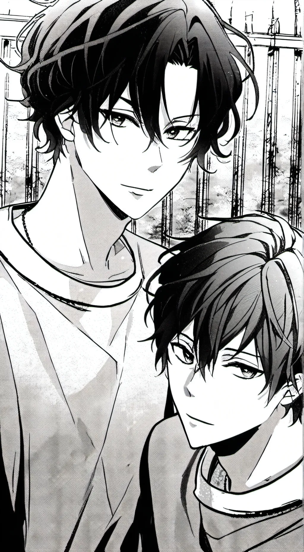 ai character: David and Daniel background