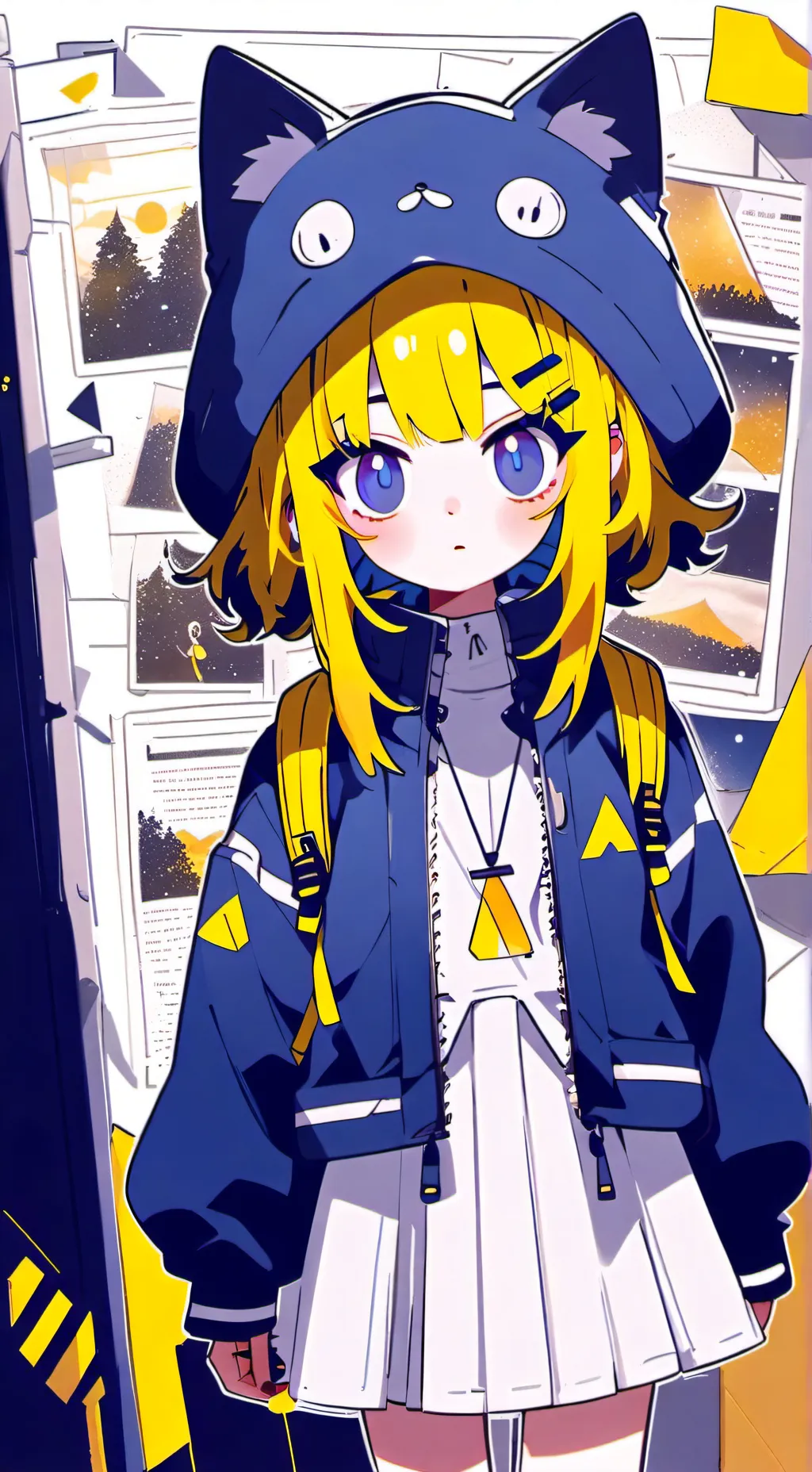 ai character: A Hybrid background