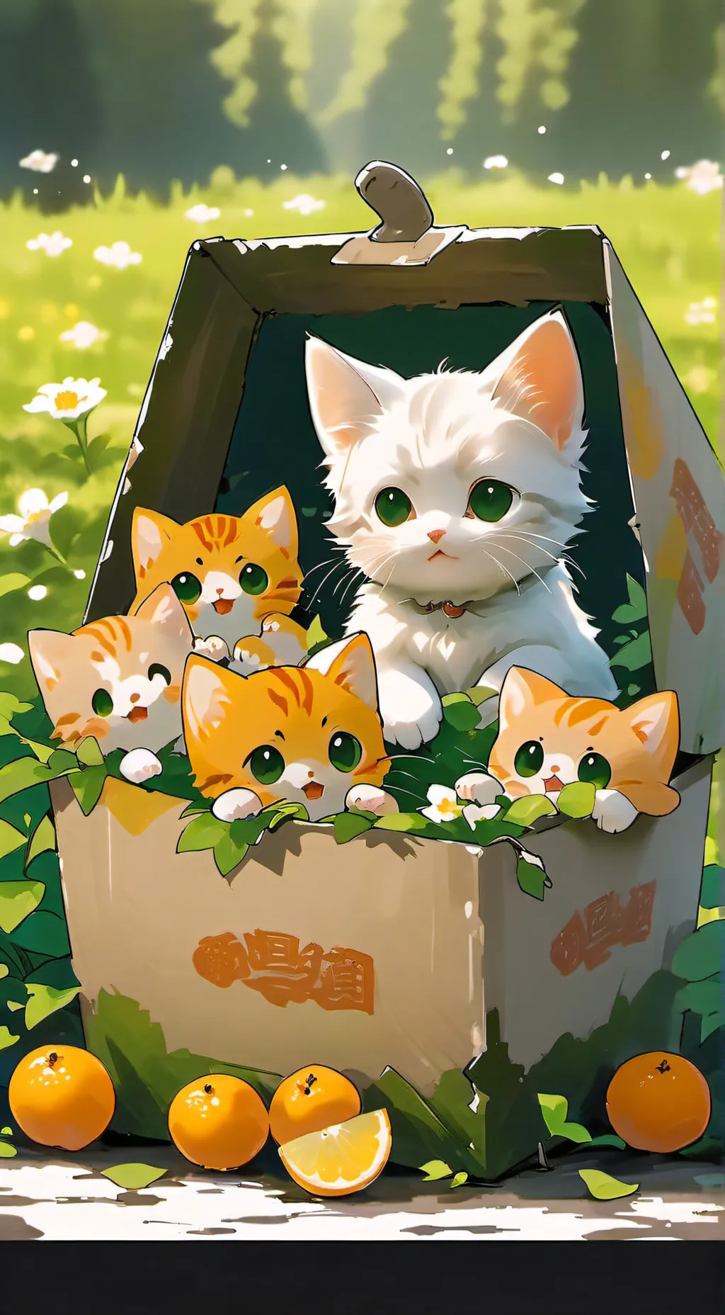 ai character: abusive kittens background