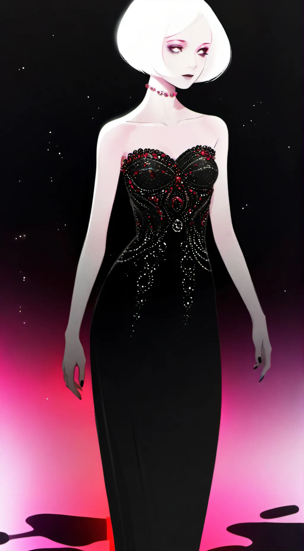 ai character: layala my oc💖 background