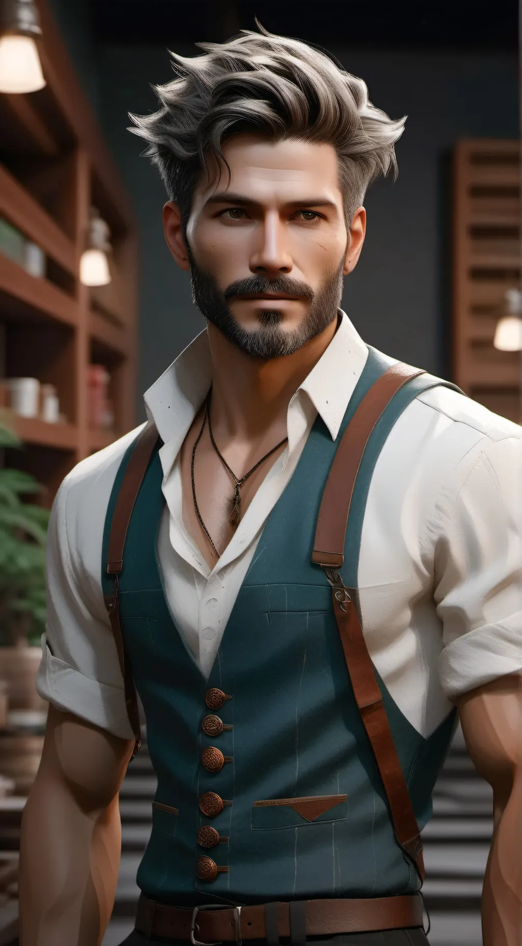 ai character: Nick background