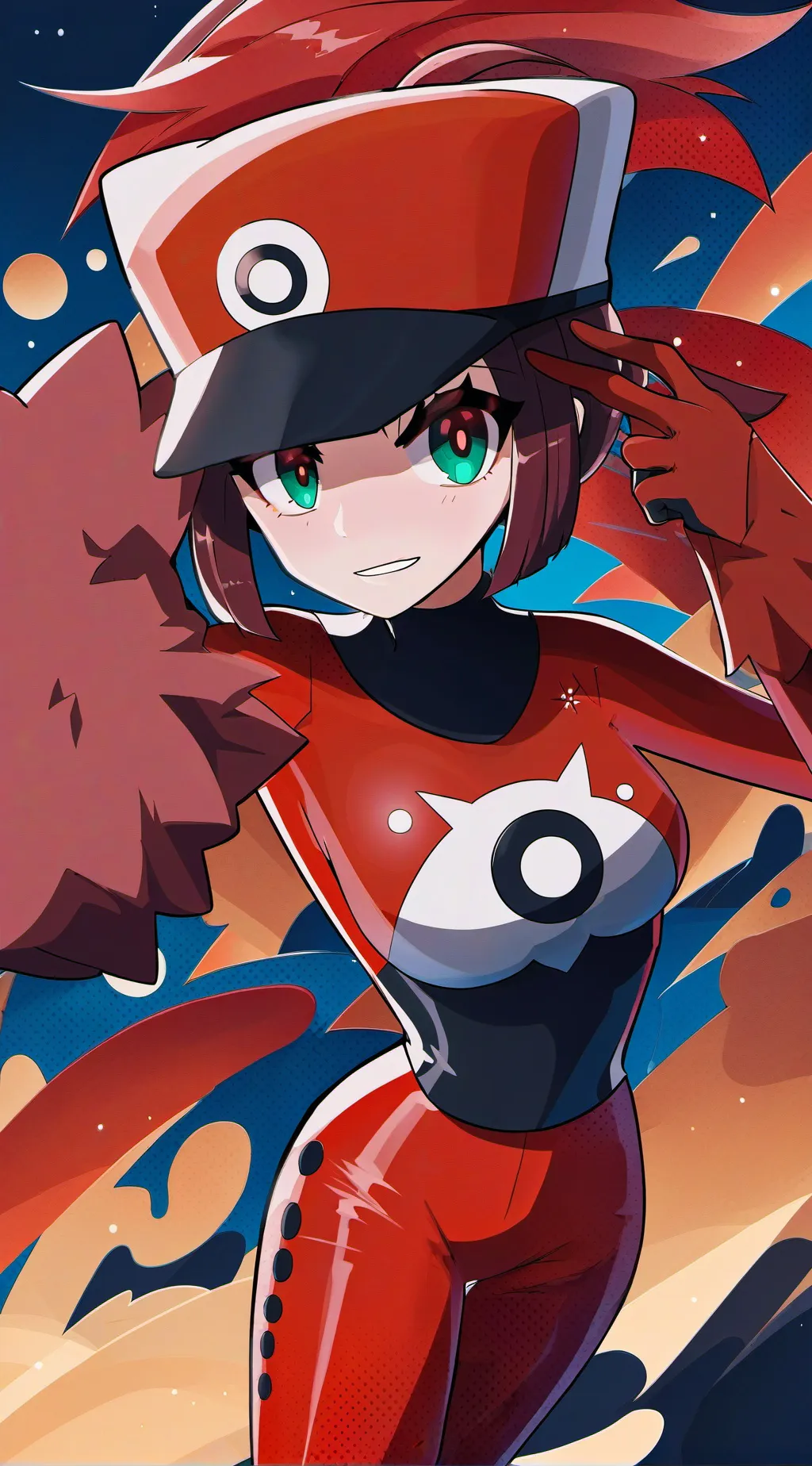 ai character: skz hyunlix fight background