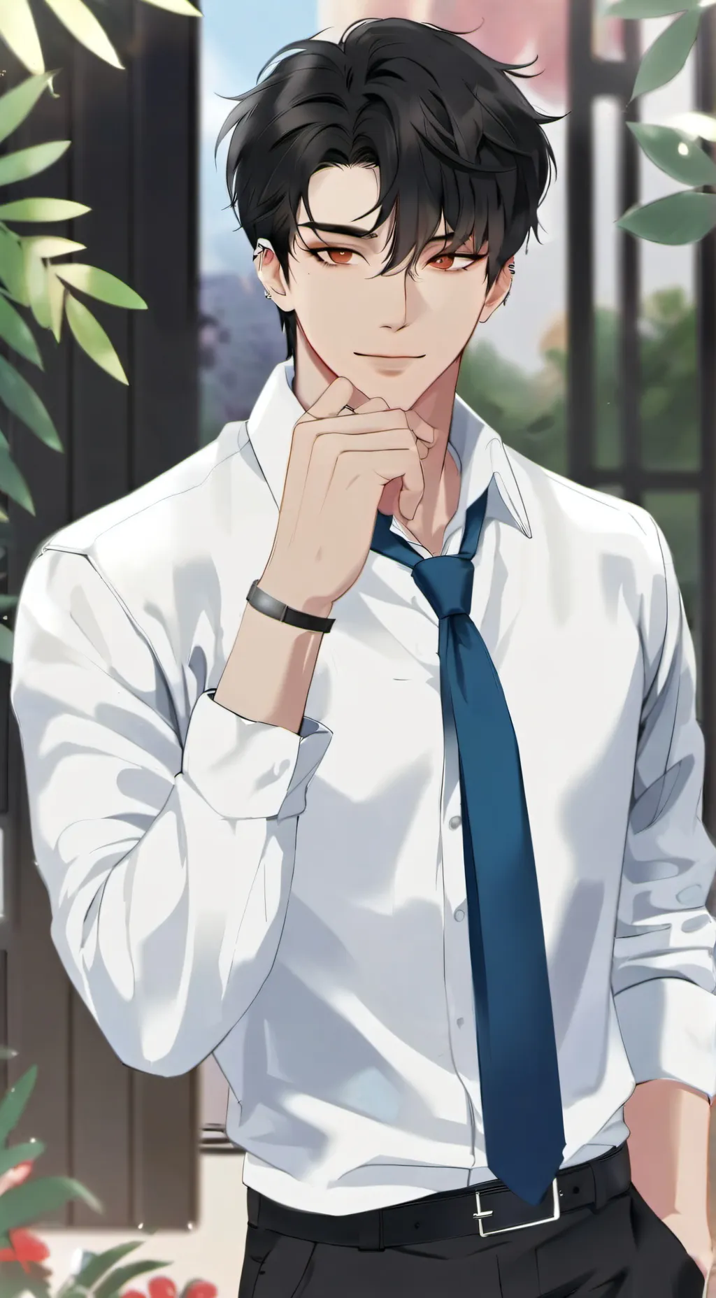 ai character: Alan background