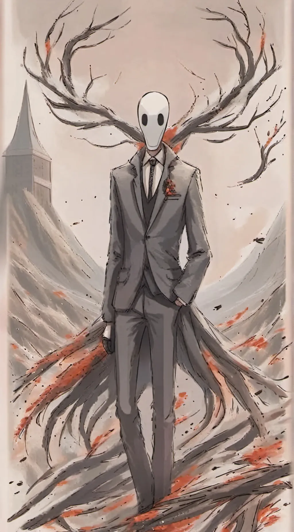 ai character: ¡¿creepygato!? background