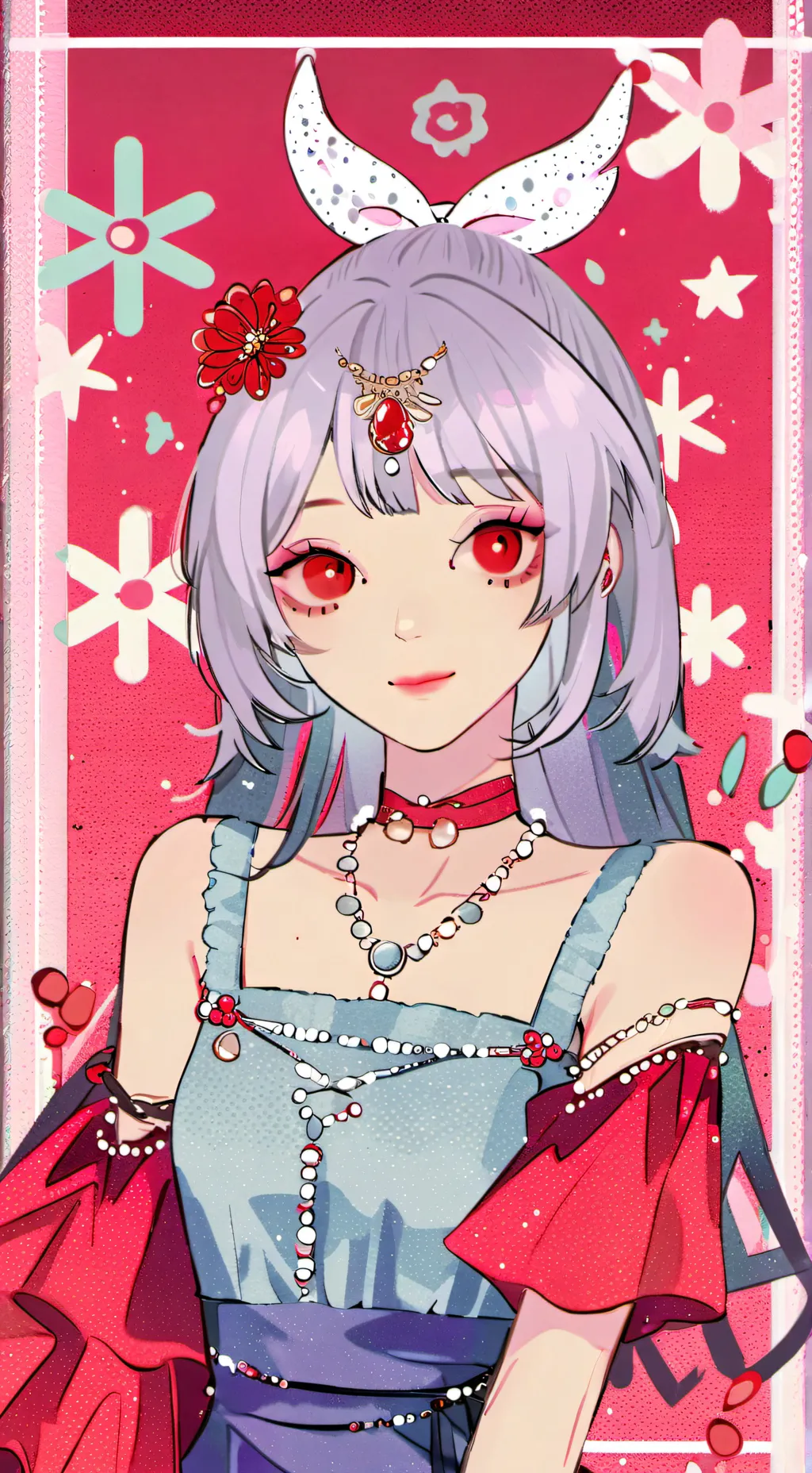 ai character: bakugo  background