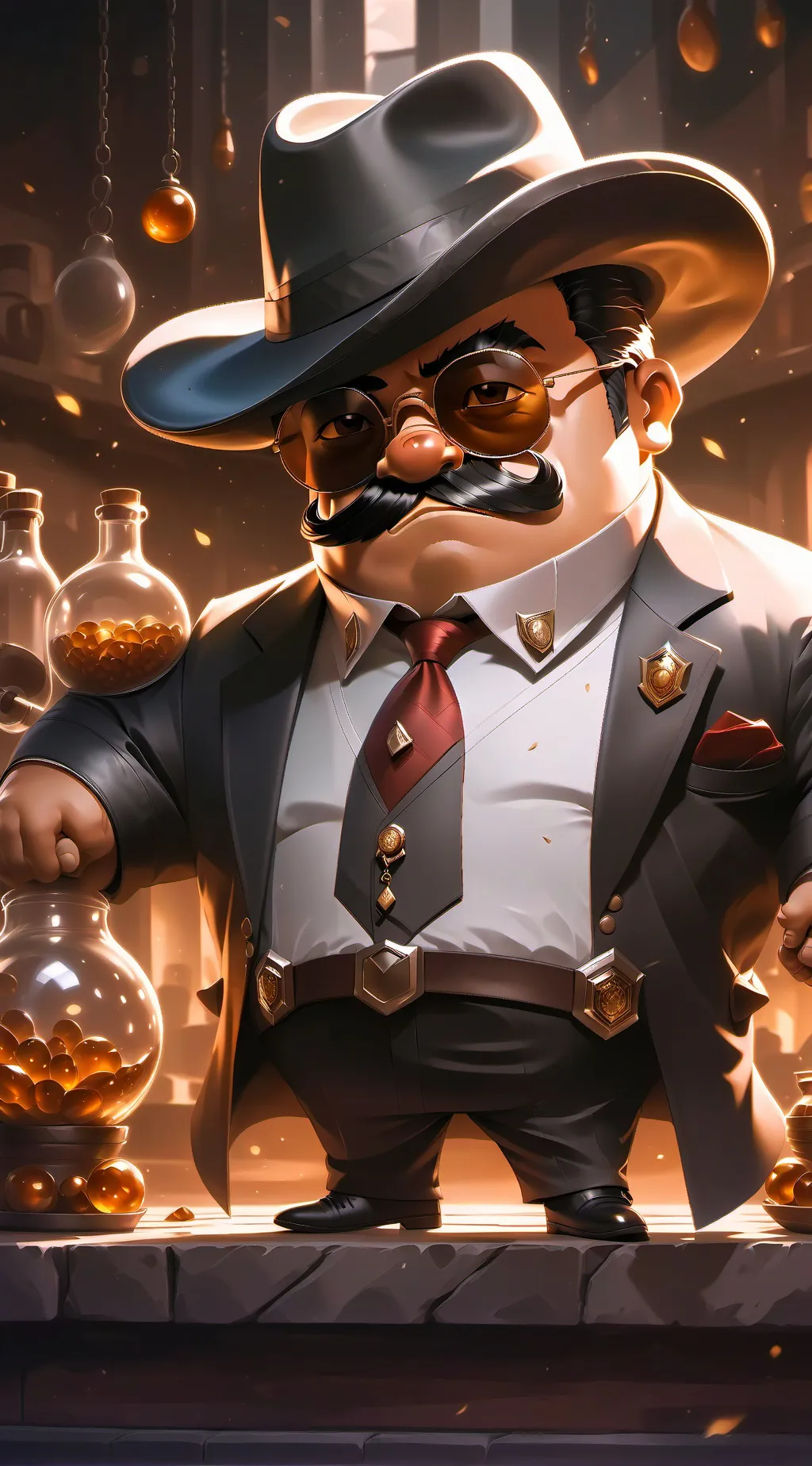 ai character: inspector goon background