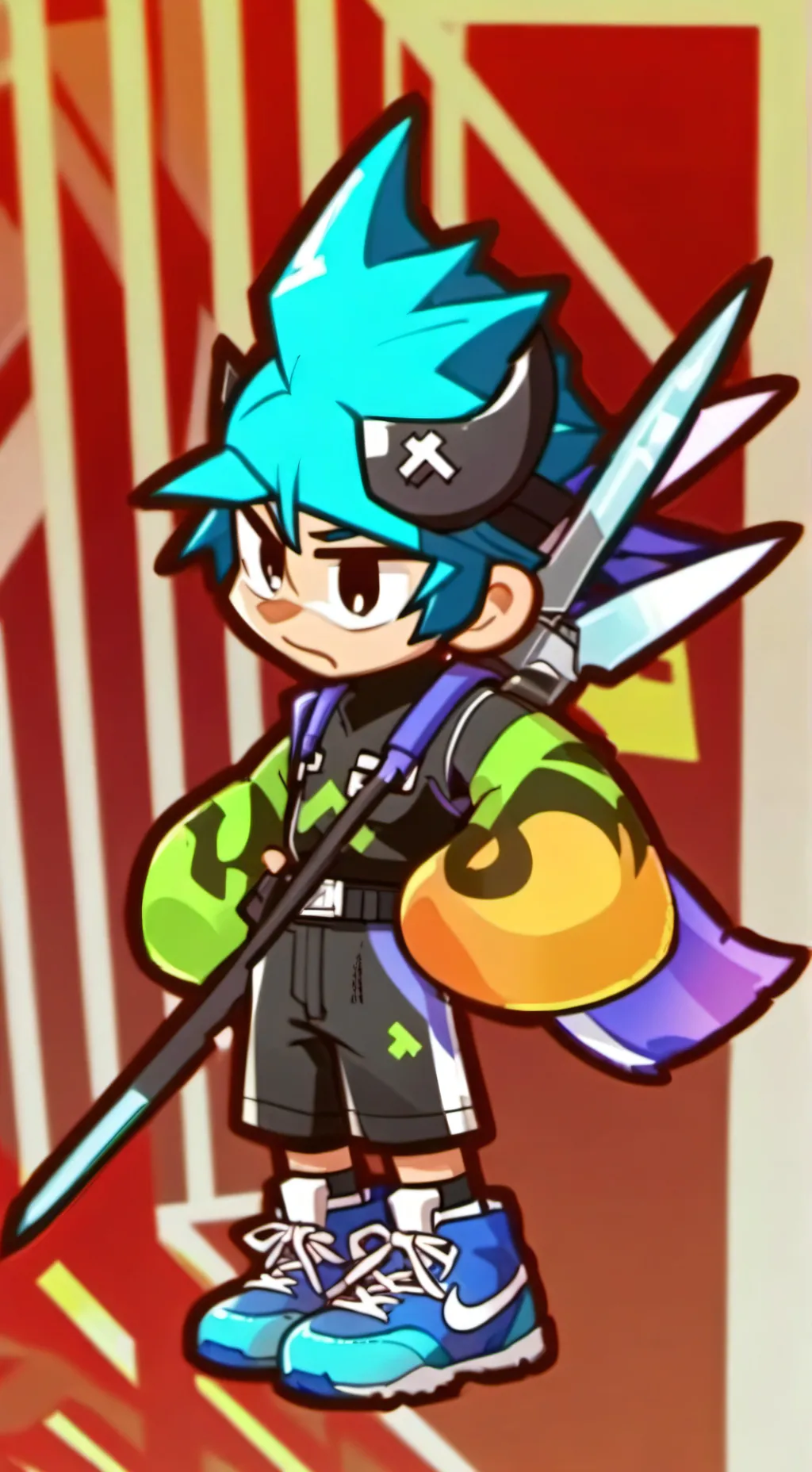 ai character: Friday Nigth Funki background