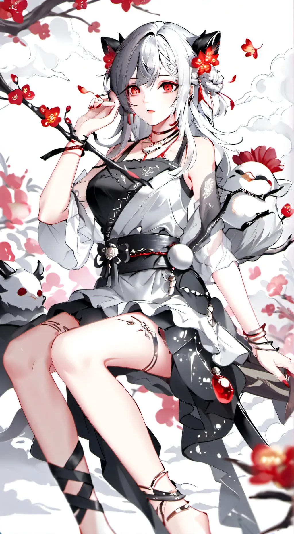 ai character: Fleurdelys background