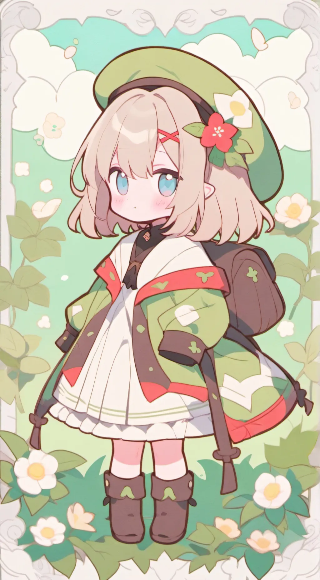 ai character: lily background