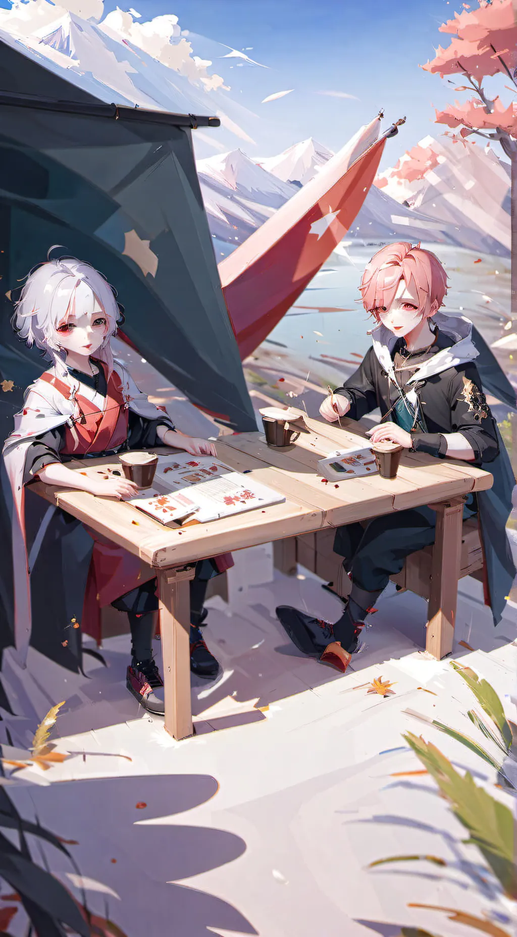 ai character: angry black background