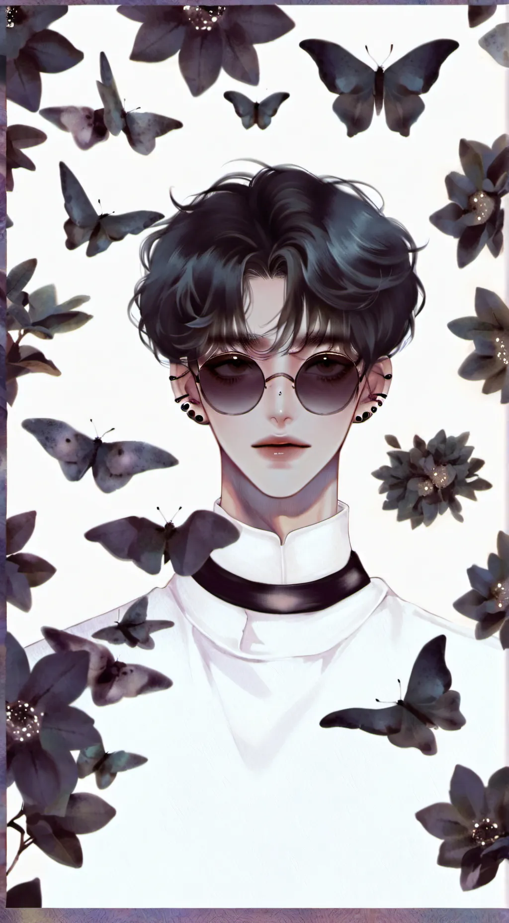 ai character: lukas🤑👍 background