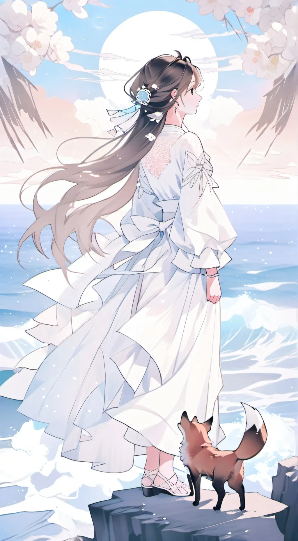 ai character: MHA prom! background