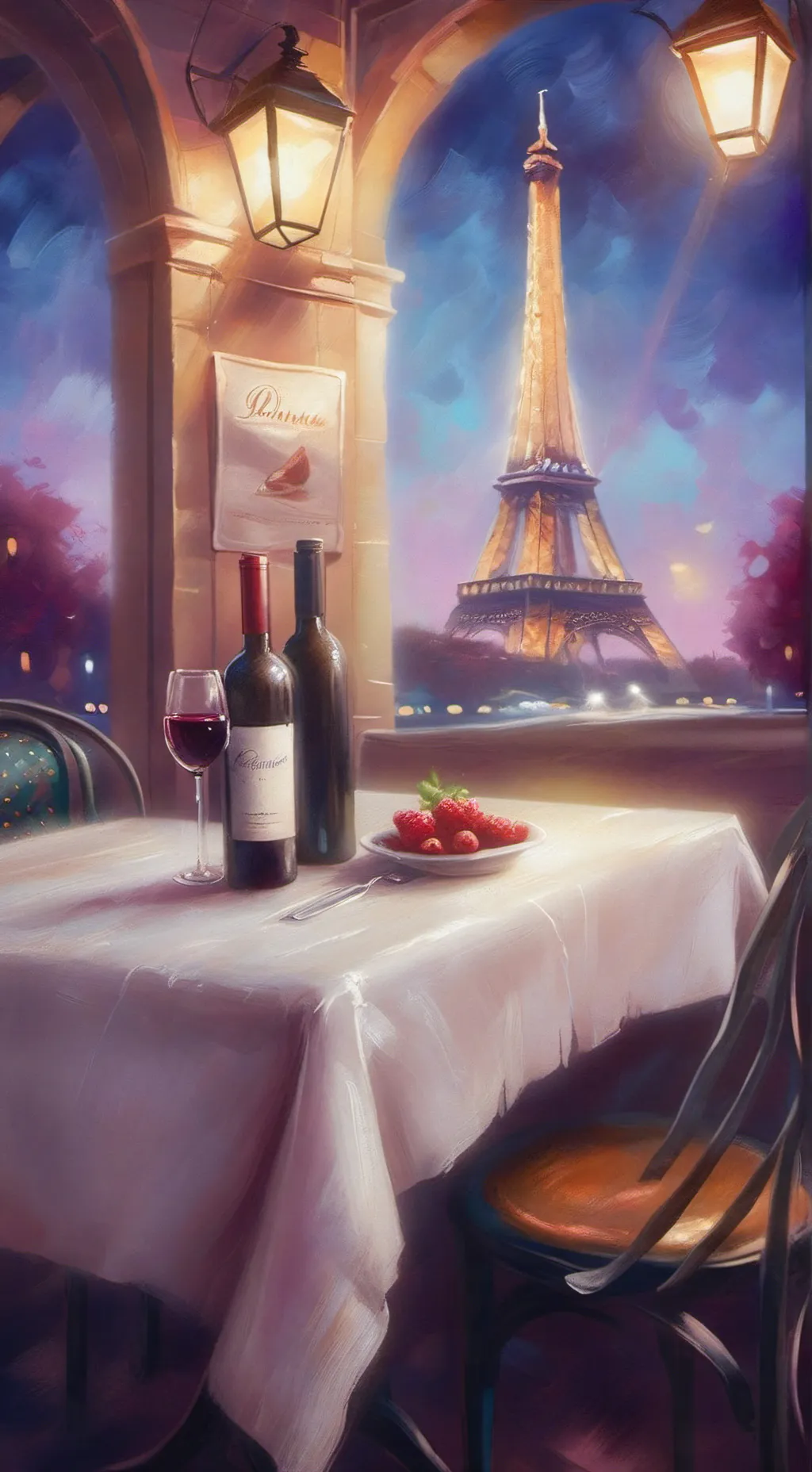 ai character: Bordeaux  background