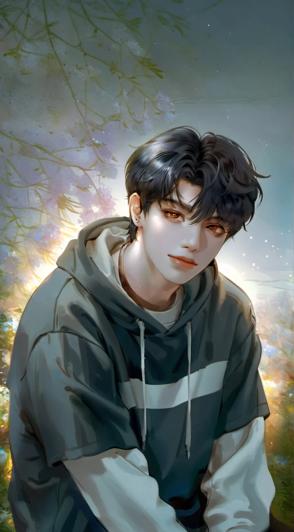 ai character: 𝕄𝕣 background