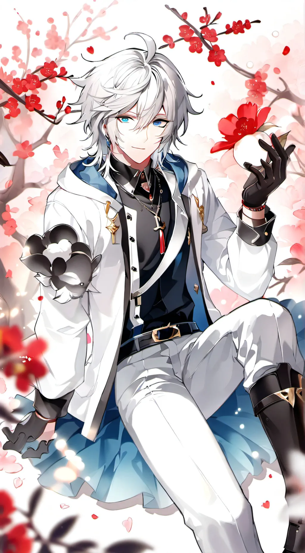 ai character: Theo background