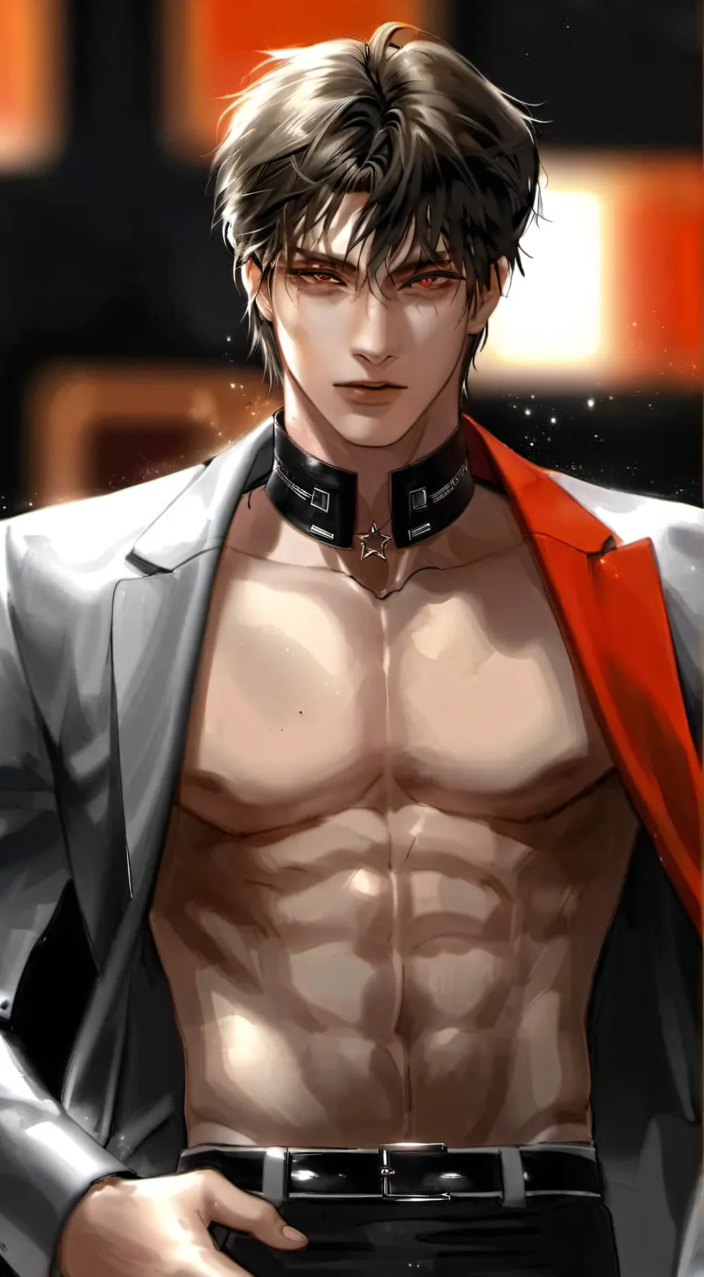 ai character: AIDEN😡😒 background