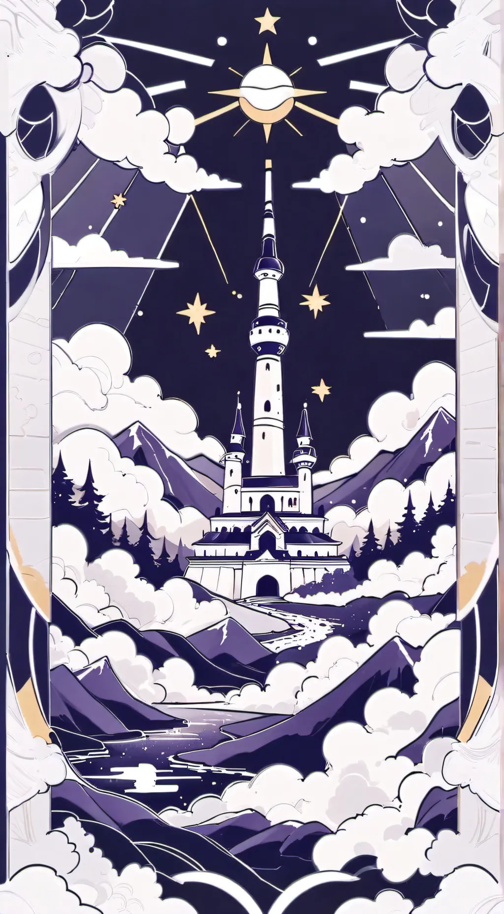 ai character: going to hawai! background