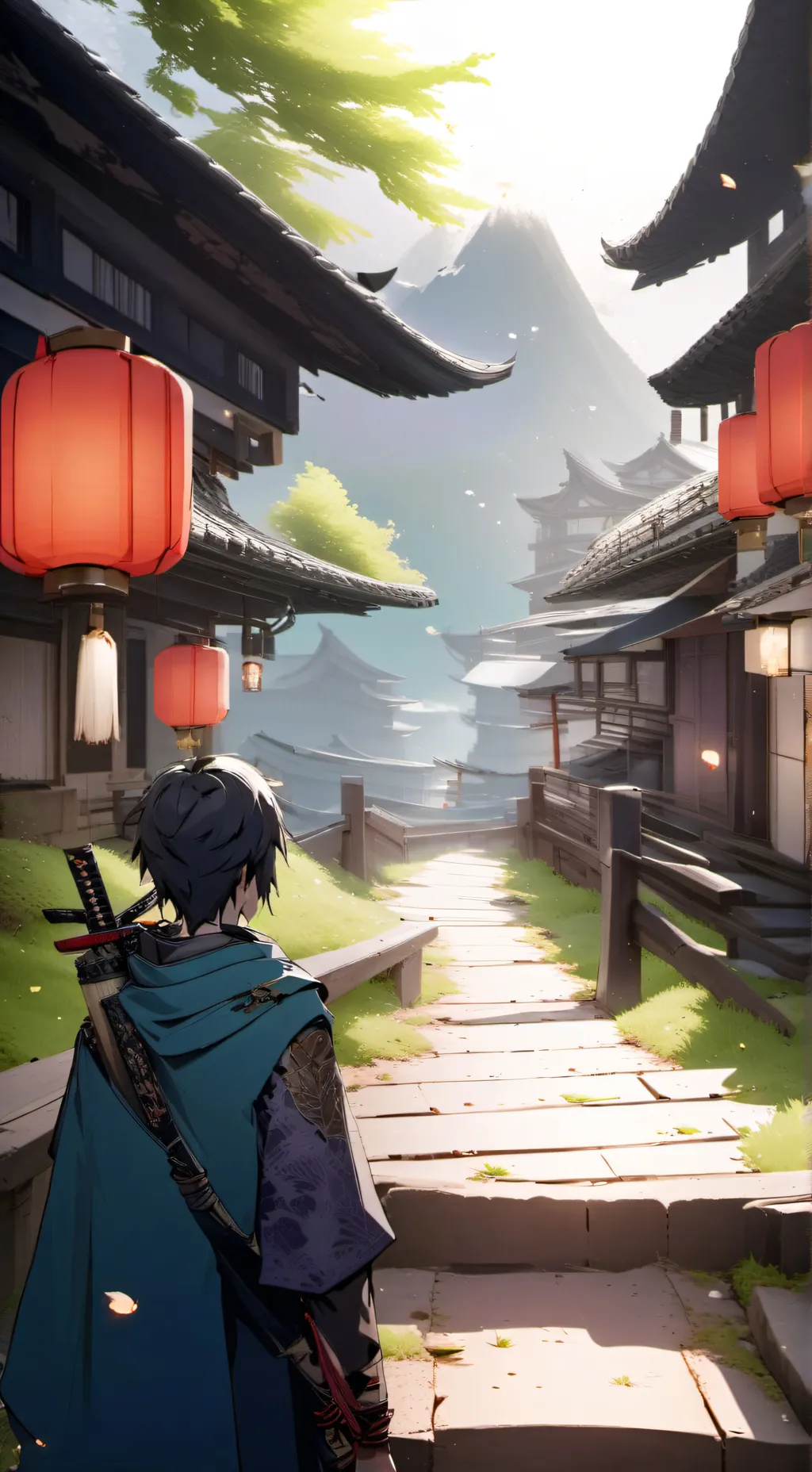 ai character: DS x MHA background