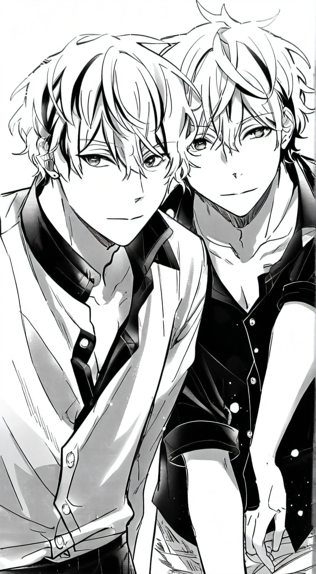 ai character: Twin vampires background