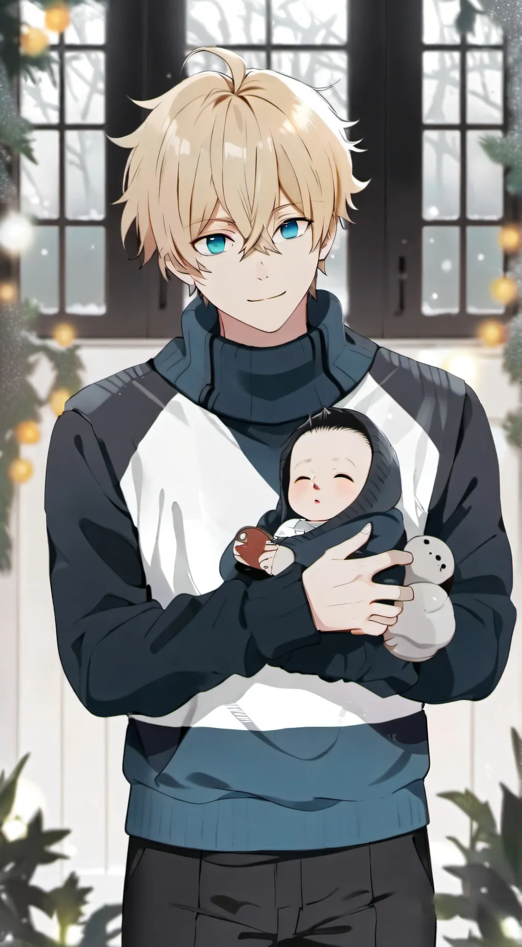 ai character: Bakugo x deku kid background