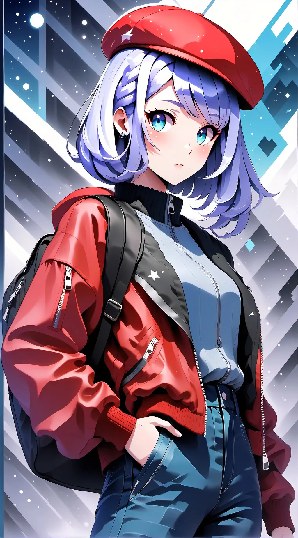 ai character: catering  background