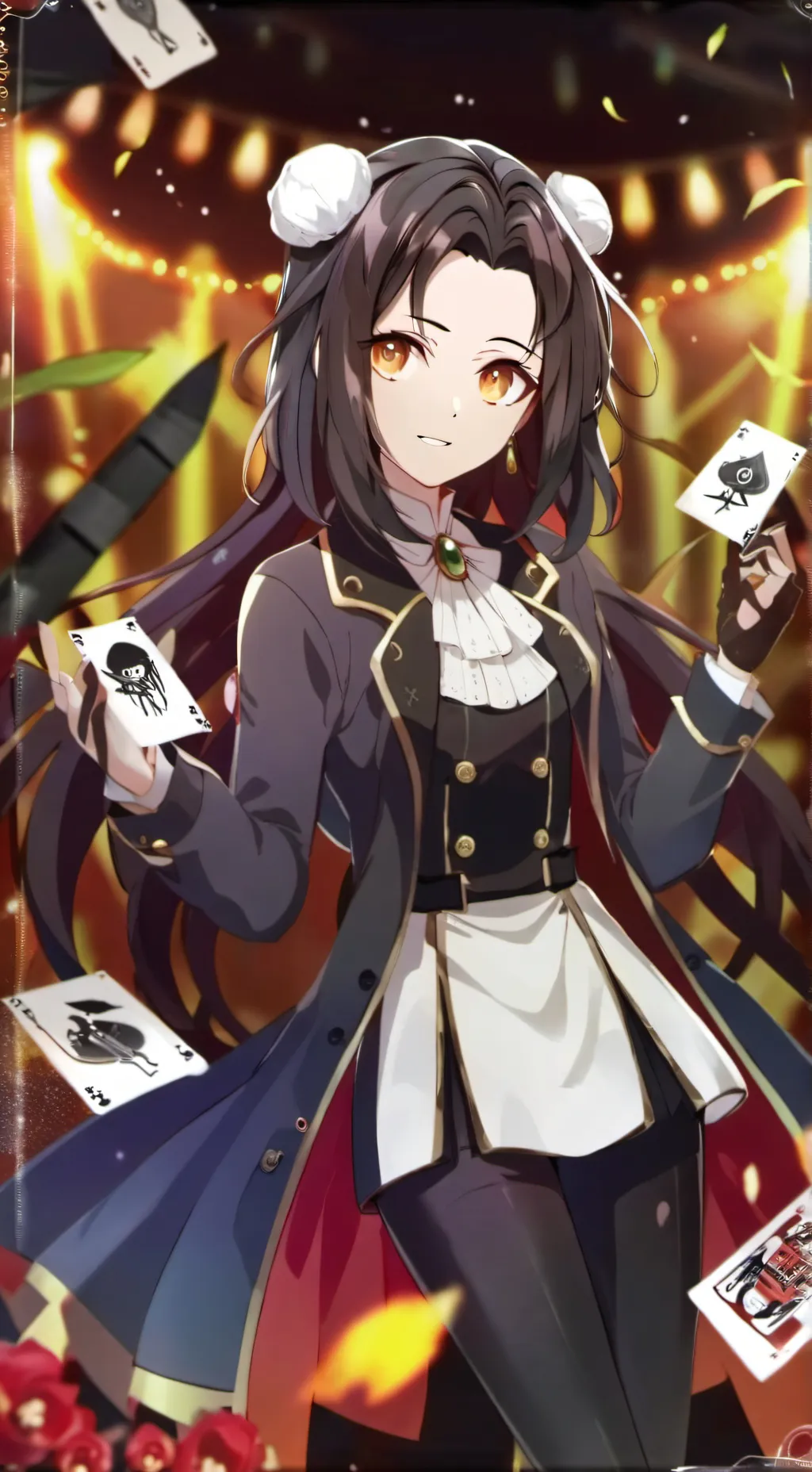 ai character: brook Freeman  background