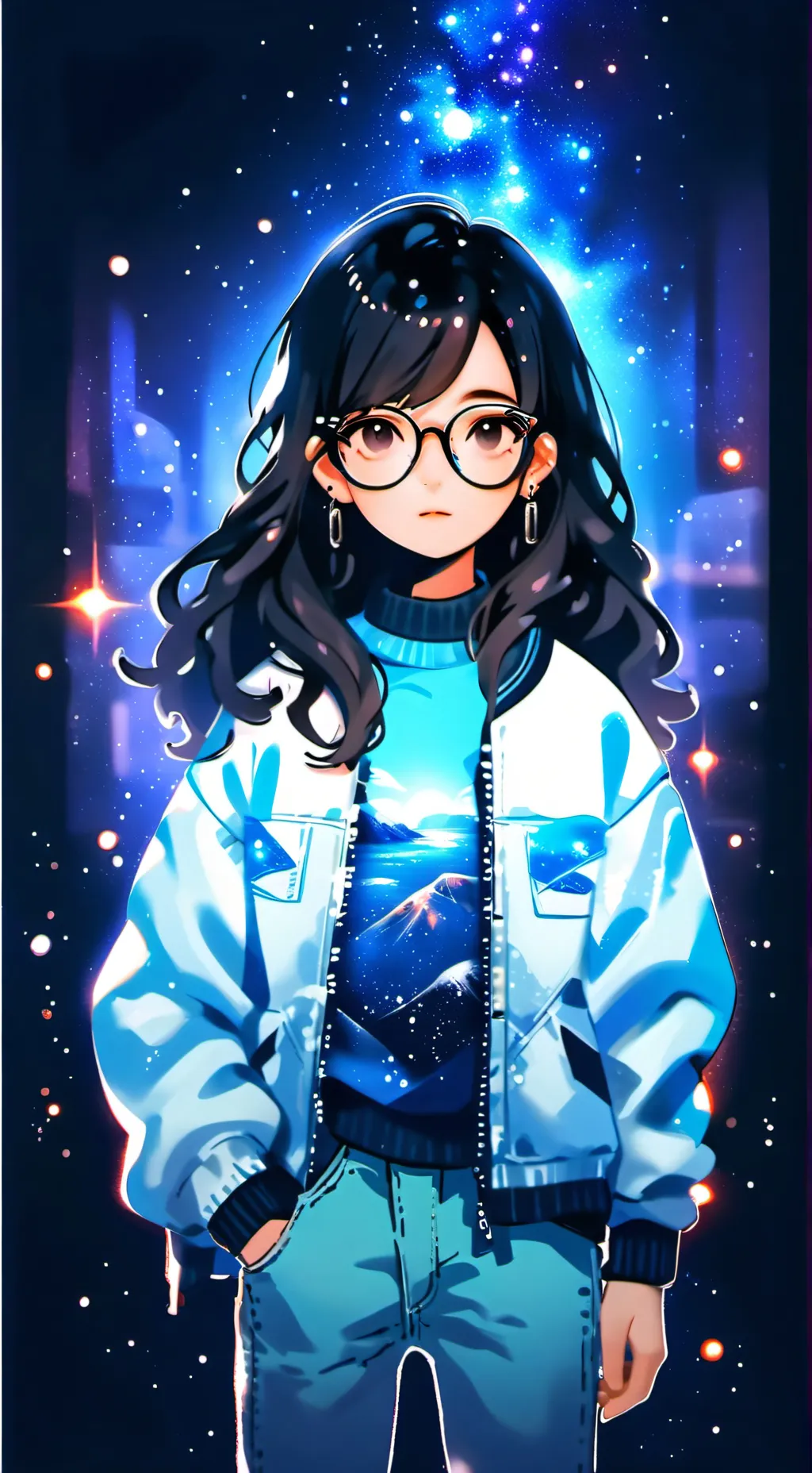 ai character: penny background