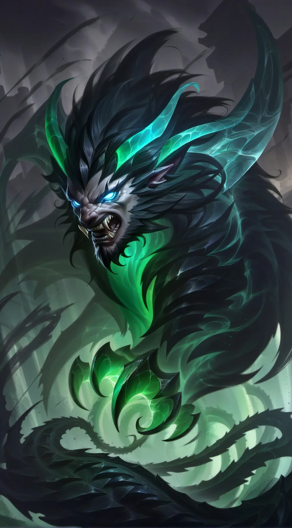 ai character: blitzo and stolas background