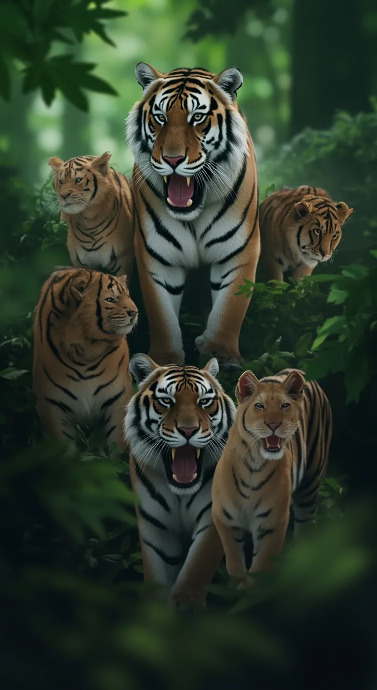 ai character: Cat pack background