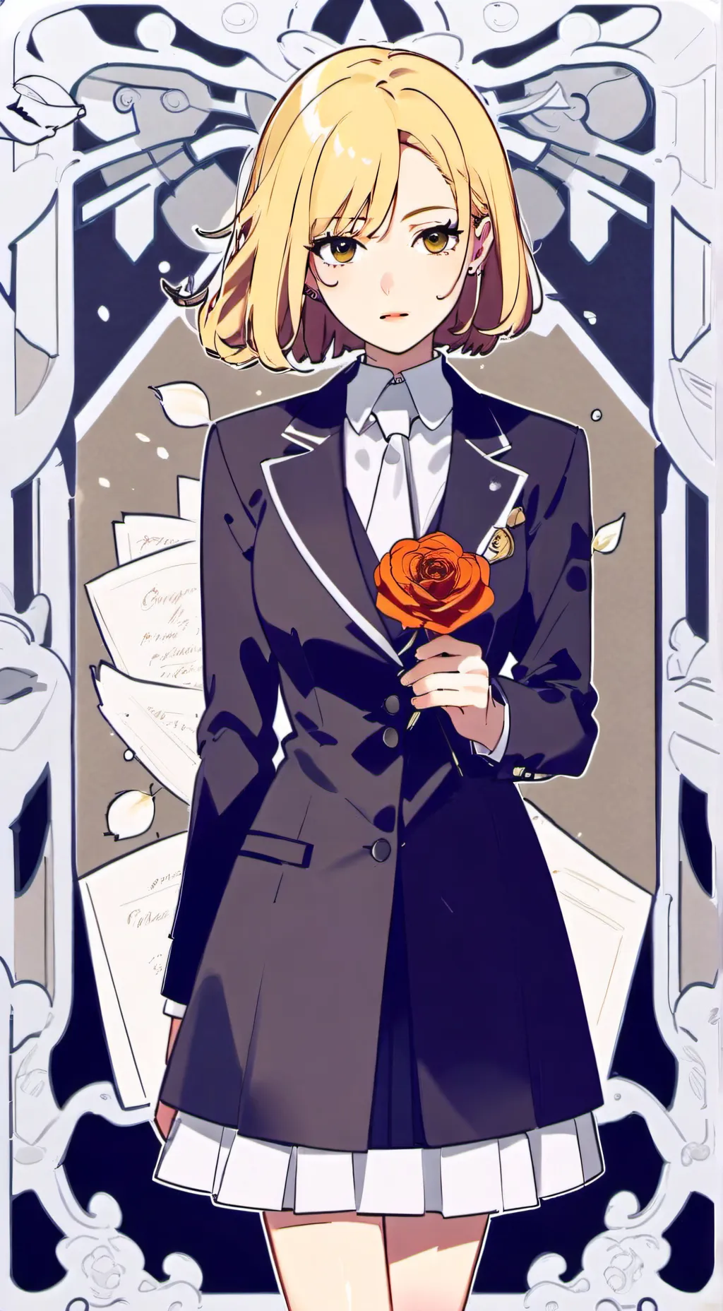 ai character: Maya =D background