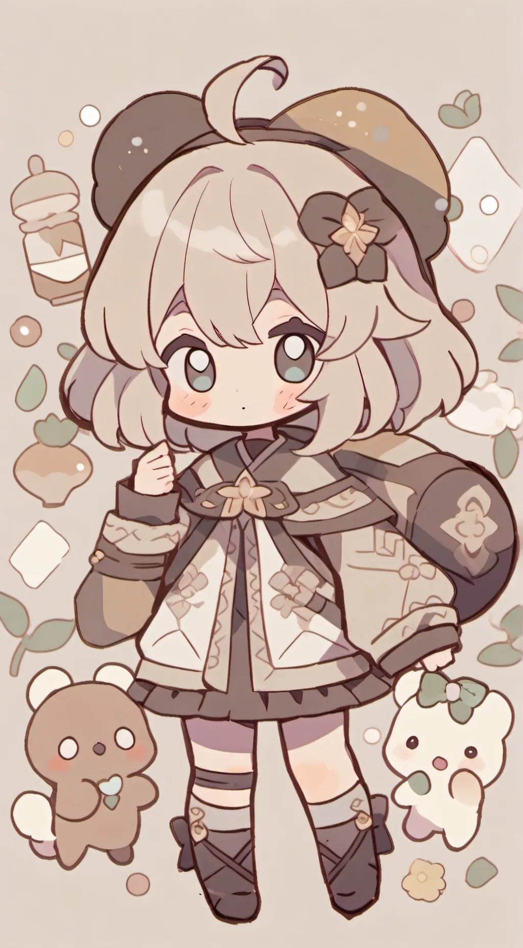 ai character: Eclipse x solar background