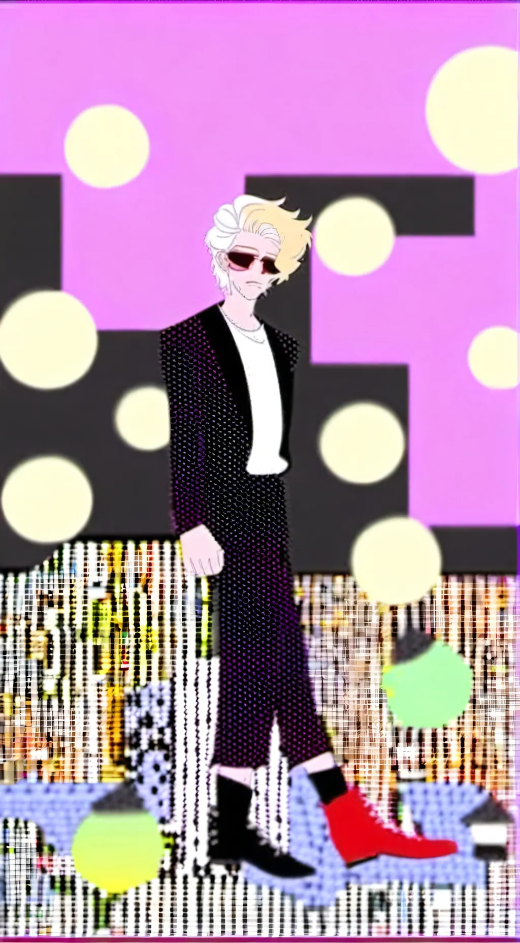 ai character: mike🏳️‍🌈 background