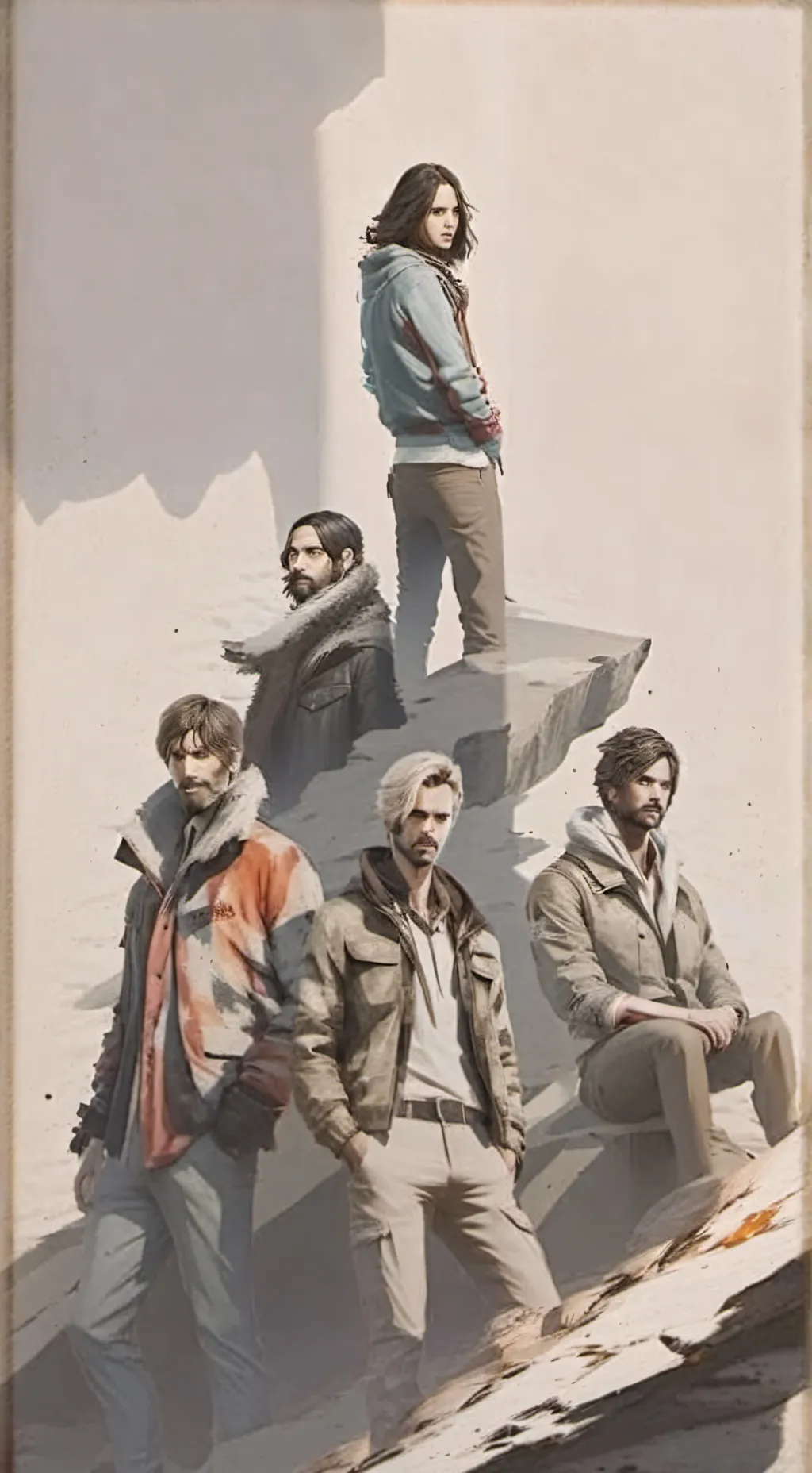 ai character: YIZARO X LUFFY 21 background